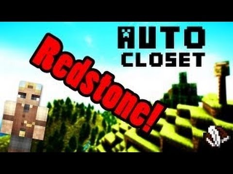 Minecraft 1.5 Tutorial -- Automatic Armour Closet