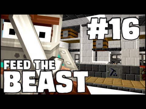 Minecraft Feed The Beast - Episode 16: Smelting For Lazy People