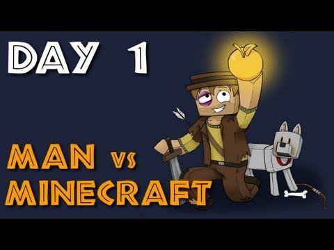 Man vs Minecraft - S5 Day 1 