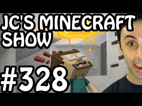 JC'S MINECRAFT SHOW 16/02/13 (328) - Awesome Seeds! Valentine's Enderman!? Papercraft! Pi Edition!