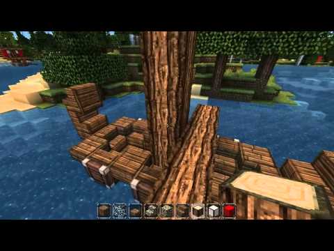 Minecraft: Basic Viking Ship TUTORIAL