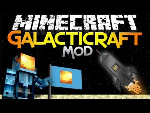 Minecraft Mod Showcase: Galacticraft - Launch to the Moon in Minecraft!