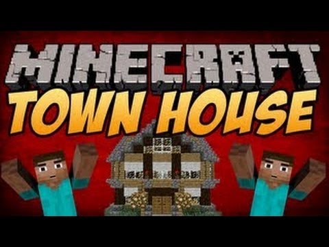 Minecraft: Building a Medieval Town House Tutorial