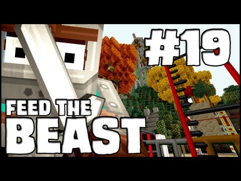 Minecraft Feed The Beast - Episode 19: Let The Magic Begin!