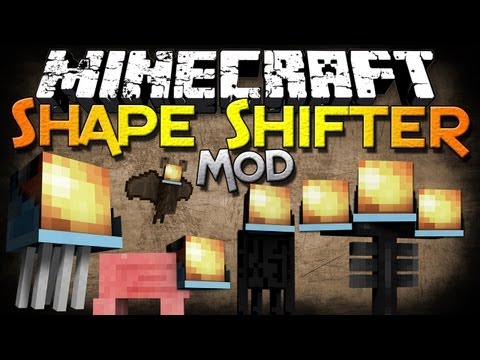 Minecraft Mod Showcase: Shape Shifter Z - Shape Shift into Mobs w/ Abilities!