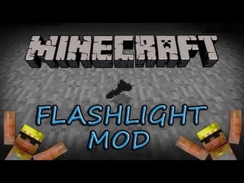 Minecraft 1.4.7 Mods | Flash Light Mod (Mod Showcase)