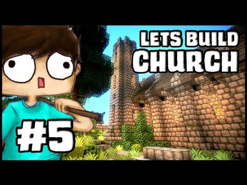 Minecraft Lets Build: Church - Part 5 - World Progress Download