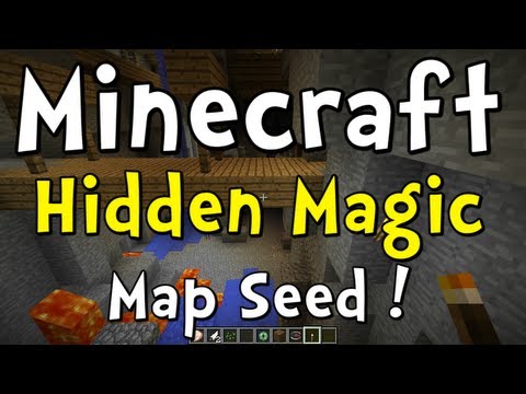 Minecraft Map Seed - Hidden Books of Magic! (and Channel Update)