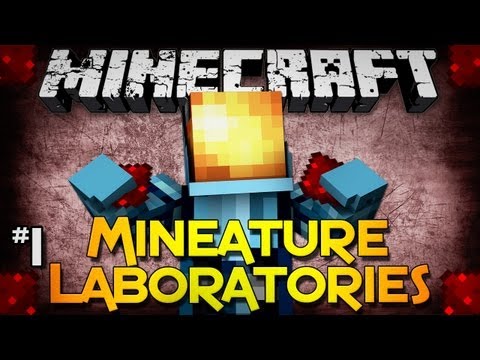 Minecraft: Mineature Laboratories - Part 1 - Portal Based Redstone Adventure!
