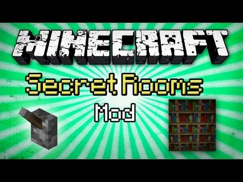 Minecraft: Secret Rooms Mod - Be Hidden... and Secret!