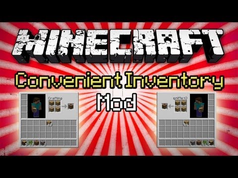 Minecraft: Convenient Inventory Mod - Organization!