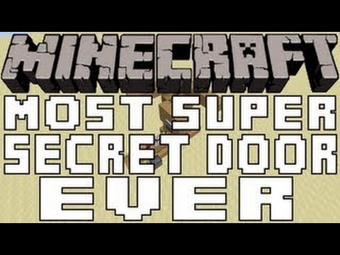 Minecraft 1.5.2 | Super Secret Door Tutorial