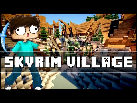 Minecraft - Skyrim Village