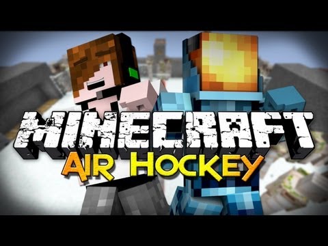 Minecraft: Air Hockey w/ Deadlox! (Mini-Game)