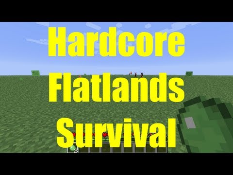Minecraft - Hardcore Flatlands Survival - Episode 1