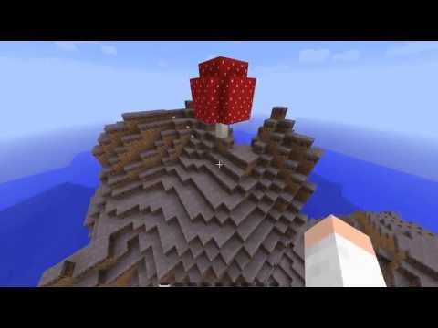 Minecraft 1.5.2 Seed | 3 Mushroom Biomes & Stronghold near spawn