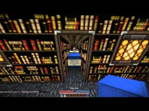 Minecraft 1.5.2 Maps | LIBRARY DROPPER MAP REVIEW