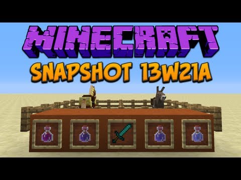 Minecraft: 13w21a Attribute System & Modifiers Explained