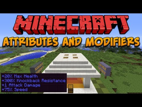 Minecraft: Introduction To Attributes And Modifiers