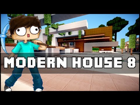 Minecraft - Modern House 8