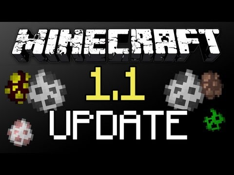 Minecraft 1.1 Update! - Mob Eggs, Flat Worlds, and More!