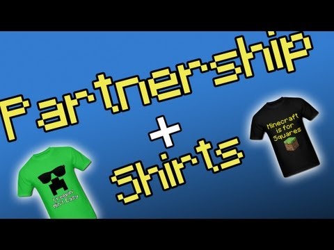 Youtube Partnership, Shirts, and YOU!