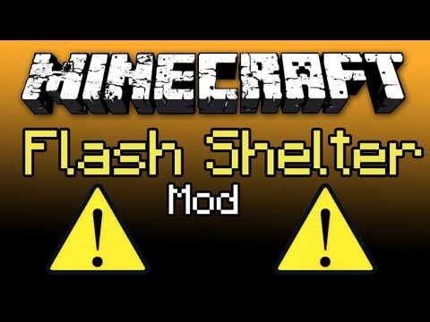 Minecraft: FlashShelter Mod - Portable House