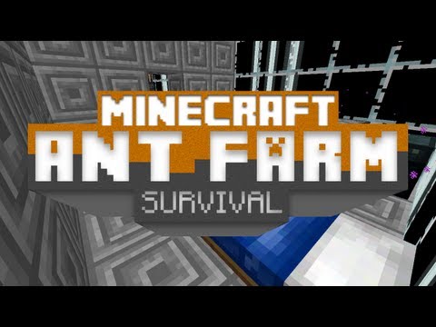 Forbidden Ant Farm Survival: Ep 6 - Ender Chest! [Minecraft Map]