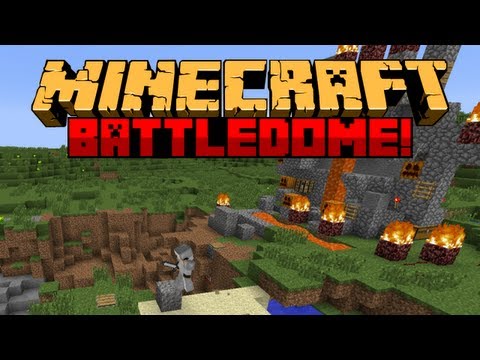 Minecraft BattleDome: Ep 1 - Feat. ChimneySwift11, NoahcraftFTW, PrestonPlayz & TheCampingRusher!