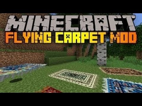 Minecraft 1.5.2 Mods | MAGIC CARPETS MOD (Mod Showcase)