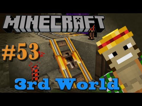 Ghastly Witchhut Transport System - Minecraft 3rd World LP #53