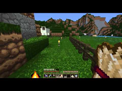 Minecraft Lets Play: Episode 12 - Vegetable Gardren
