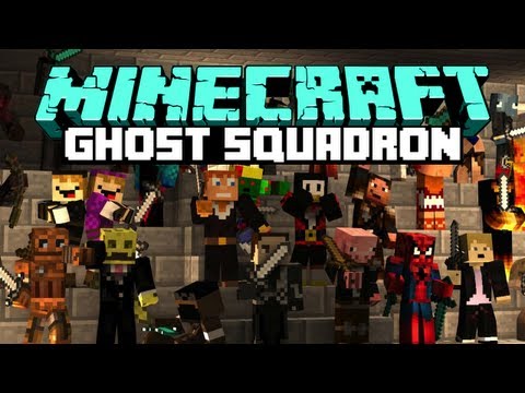 Minecraft Ghost Squadron: Ep 1 - Feat. Gizzy14Gazza & Vikkstar123HD!