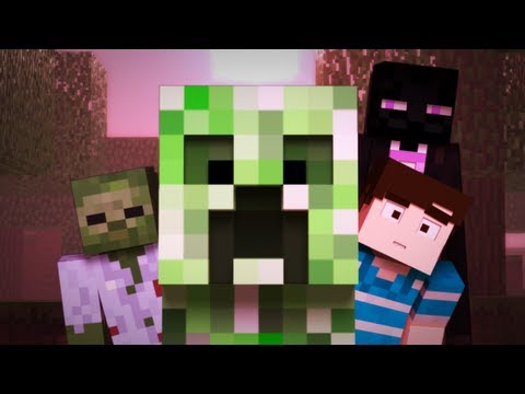Creeper Encounter - A Minecraft Animation