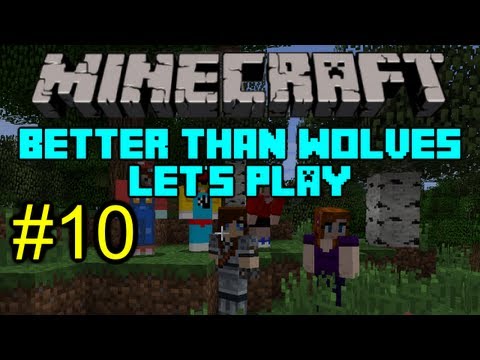 Minecraft - Better Than Wolves Let's Play - Episode 10 - Fishing is hard