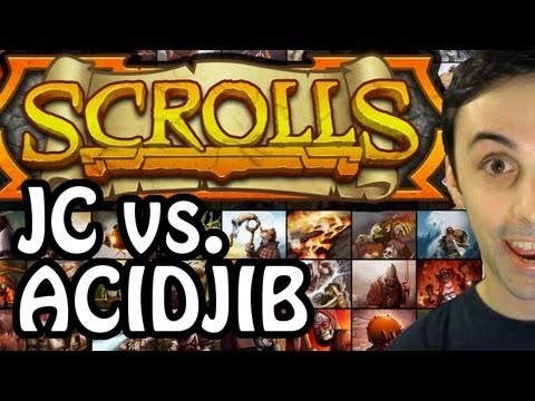 SCROLLS: JC vs. Acidjib & chat!