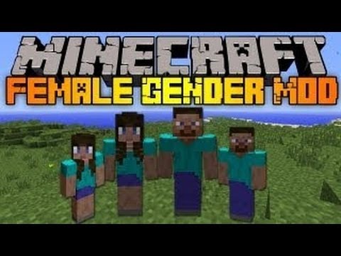 Minecraft 1.5.2 Mods | FEMALE GENDER MOD