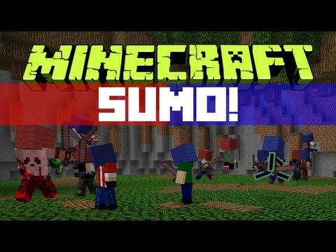 Minecraft Sumo: Ep 1 - Feat. Gizzy14Gazza, TheCampingRusher, Vikkstar123HD & ChildDolphin!