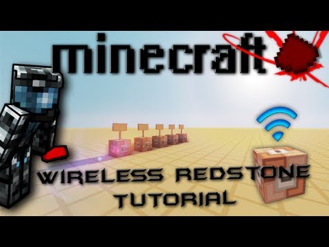 Minecraft: Command Block Wirelss Redstone