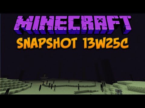 Minecraft: 13w25c Important Bugfix