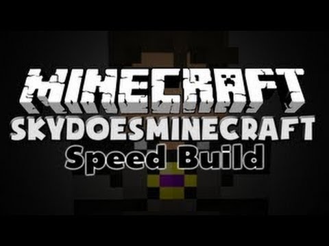 SkyDoesMinecraft -- Minecraft Youtuber Speed Build