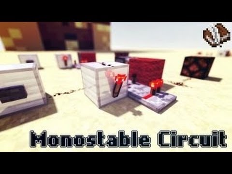 Minecraft Redstone: The Monostable Circuit