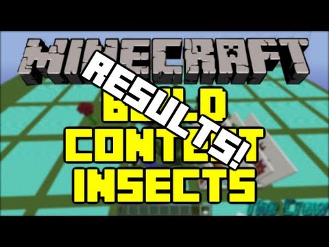 Minecraft - Build Contest - Insects - Results