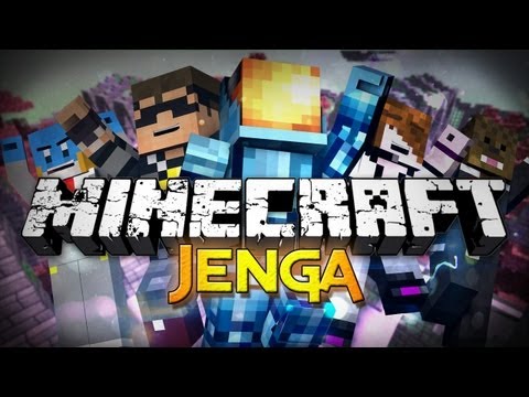 Minecraft: Jenga w/ Friends (Mini-game)