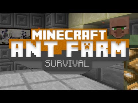 Forbidden Ant Farm Survival: Ep 9 - Over Powered Enchantments! [Minecraft Map]