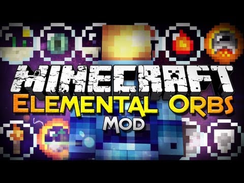 Minecraft Mod Showcase: Elemental Orbs - Destroy Your World!