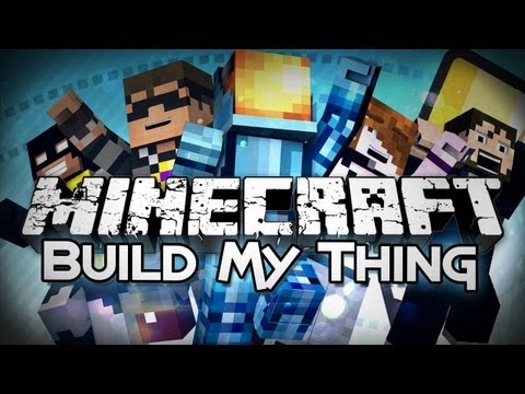 Minecraft: Build My Thing - Draw My Thing in Minecraft! (Mini-game)