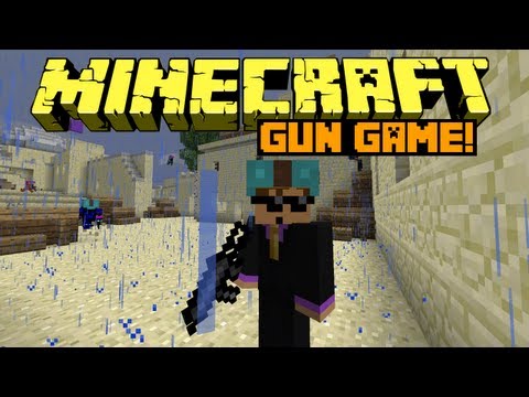 Minecraft Gun Game: Ep 1 - Feat. TheCampingRusher & MrMitch361