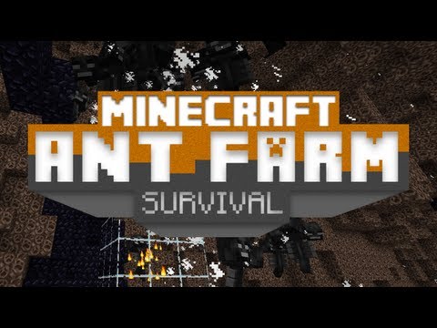 Forbidden Ant Farm Survival: Ep 10 - Wither Boss Spawners! [Minecraft Map]
