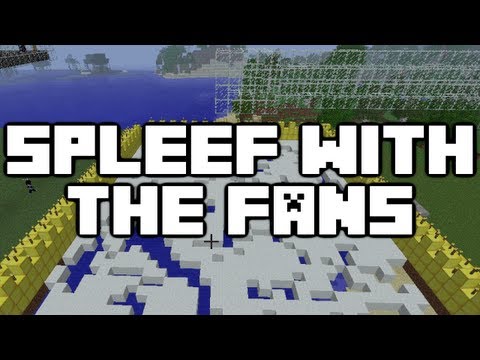 Minecraft - Spleef with the Fans